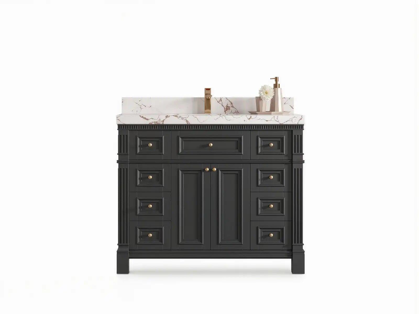 Paris 42 in. W x 22 in. D Single Sink Bathroom Vanity