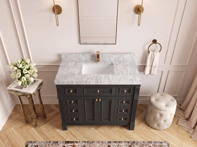 Paris 42 in. W x 22 in. D Single Sink Bathroom Vanity