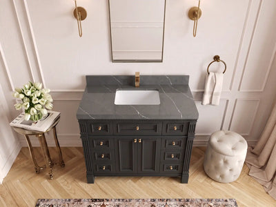 Paris 42 in. W x 22 in. D Single Sink Bathroom Vanity