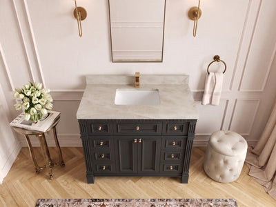 Paris 42 in. W x 22 in. D Single Sink Bathroom Vanity