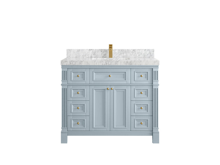 Paris 42 in. W x 22 in. D Single Sink Bathroom Vanity - photo 44