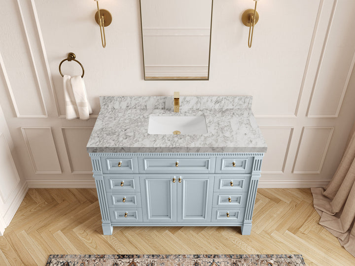 Paris 48 in. W x 22 in. D Single Sink Bathroom Vanity - photo 7