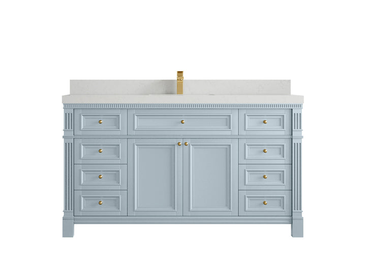 Paris 60 in. W x 22 in. D Single Sink Bathroom Vanity - photo 12