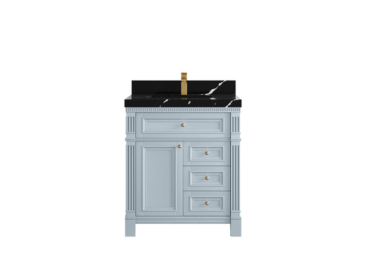 Paris 30 in. W x 22 in. D Single Sink Bathroom Vanity - photo 12