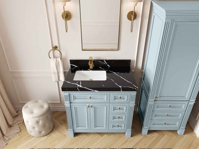 Paris 36 in. W x 22 in. D Left Offset Sink Bathroom Vanity