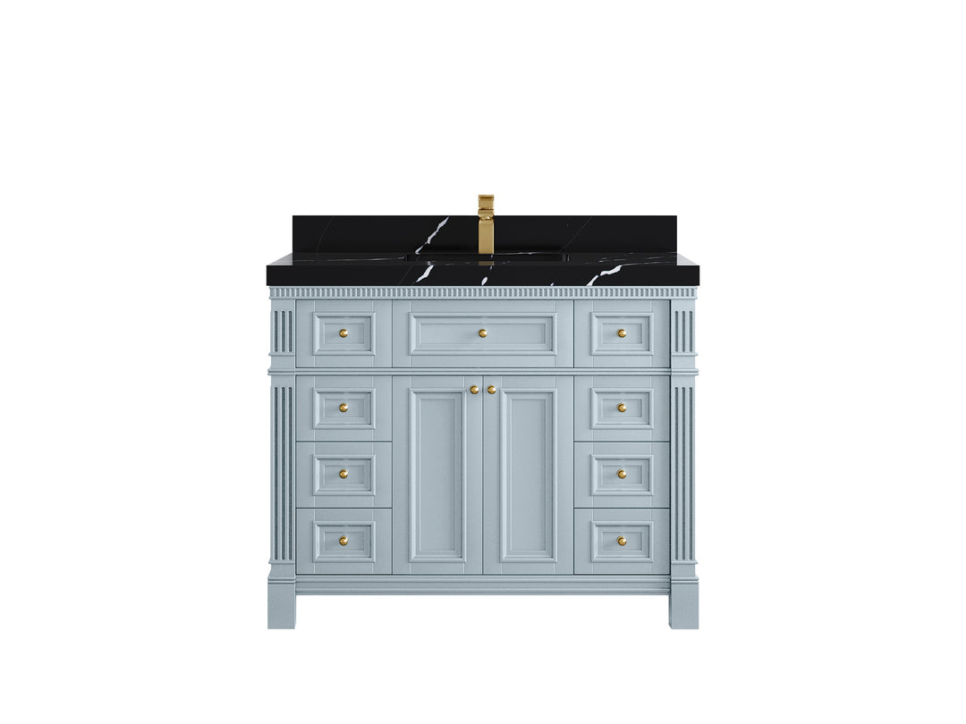 Paris 42 in. W x 22 in. D Single Sink Bathroom Vanity