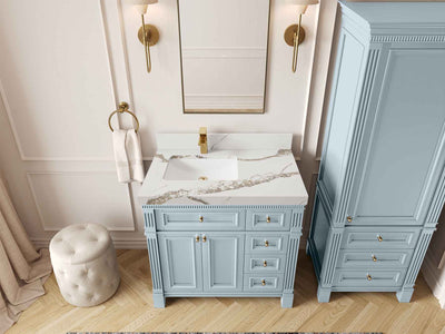 Paris 36 in. W x 22 in. D Left Offset Sink Bathroom Vanity