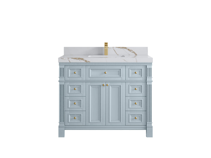 Paris 42 in. W x 22 in. D Single Sink Bathroom Vanity - photo 12