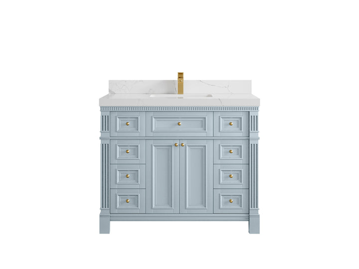 Paris 42 in. W x 22 in. D Single Sink Bathroom Vanity - photo 14