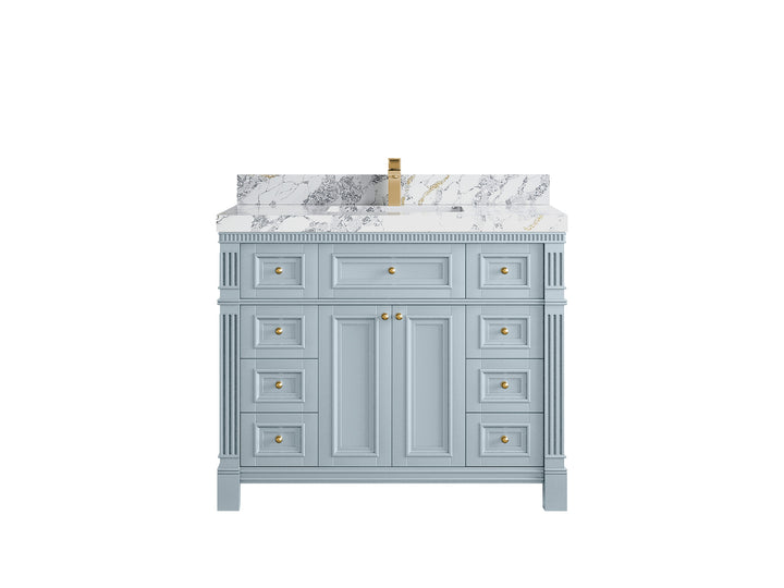 Paris 42 in. W x 22 in. D Single Sink Bathroom Vanity - photo 18