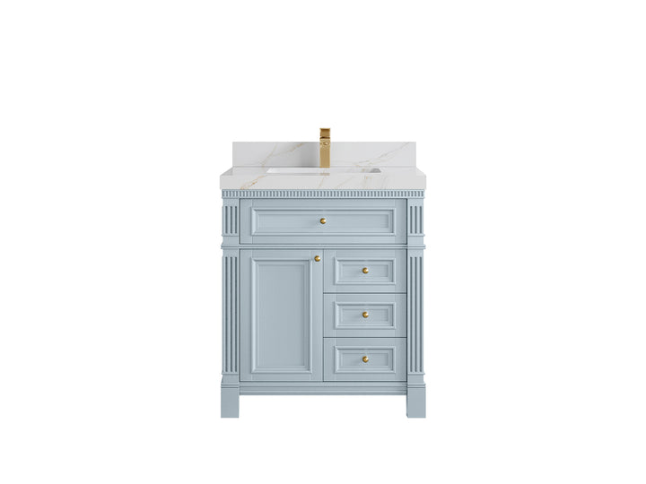 Paris 30 in. W x 22 in. D Single Sink Bathroom Vanity - photo 20