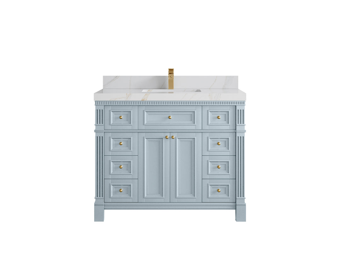 Paris 42 in. W x 22 in. D Single Sink Bathroom Vanity