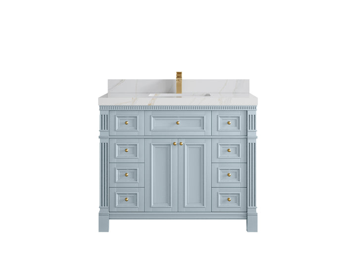 Paris 42 in. W x 22 in. D Single Sink Bathroom Vanity - photo 20