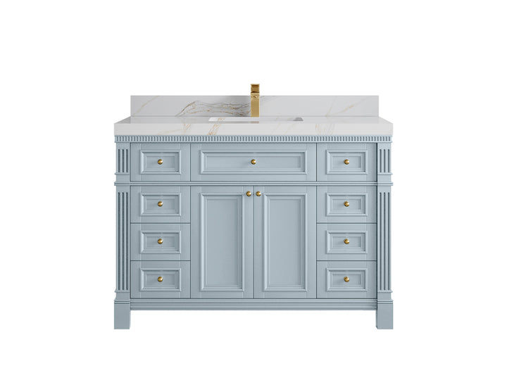 Paris 48 in. W x 22 in. D Single Sink Bathroom Vanity - photo 22