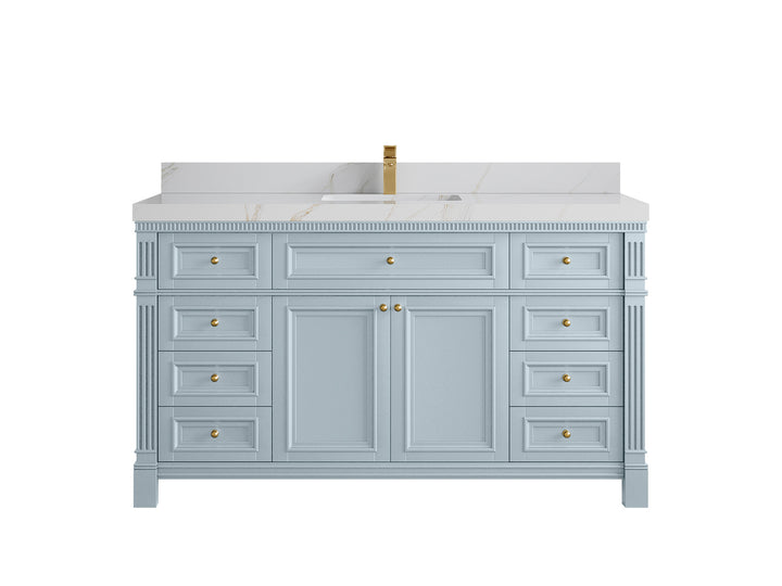 Paris 60 in. W x 22 in. D Single Sink Bathroom Vanity - photo 24