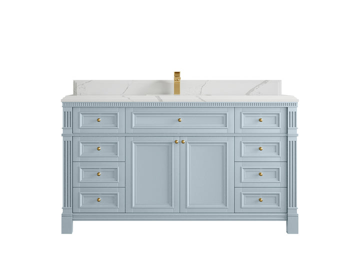 Paris 60 in. W x 22 in. D Single Sink Bathroom Vanity - photo 26