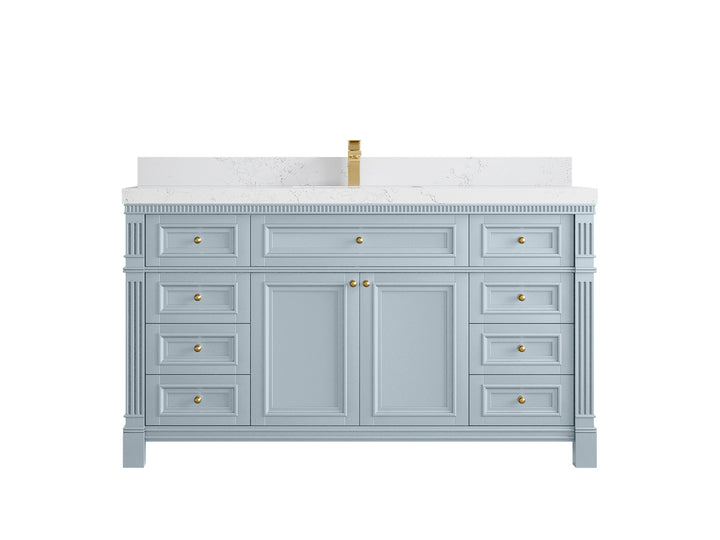 Paris 60 in. W x 22 in. D Single Sink Bathroom Vanity - photo 30
