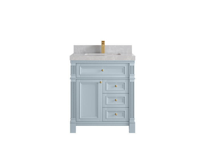 Paris 30 in. W x 22 in. D Single Sink Bathroom Vanity - photo 30