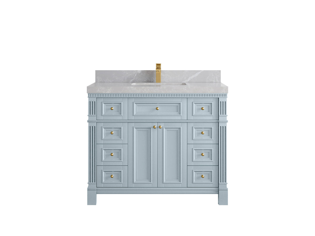 Paris 42 in. W x 22 in. D Single Sink Bathroom Vanity