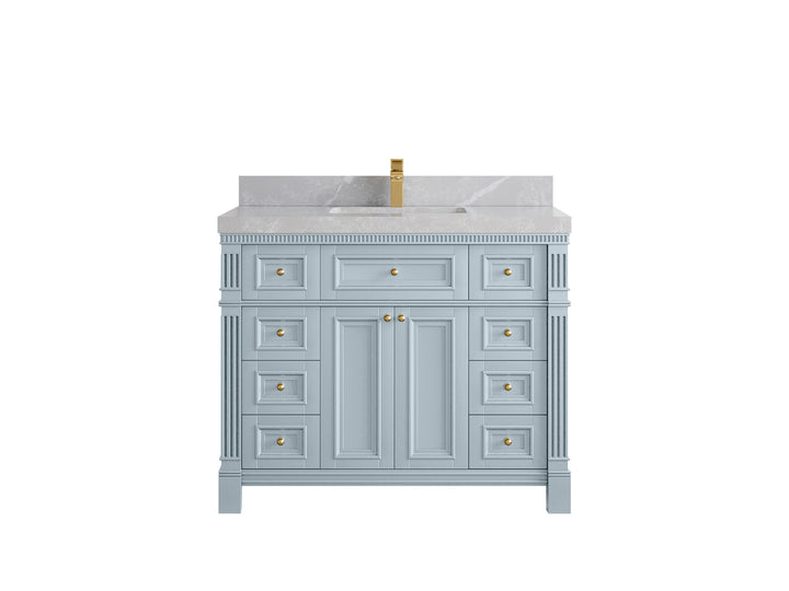 Paris 42 in. W x 22 in. D Single Sink Bathroom Vanity - photo 30