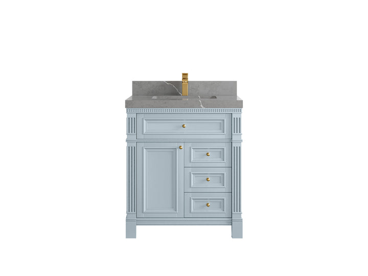 Paris 30 in. W x 22 in. D Single Sink Bathroom Vanity - photo 32