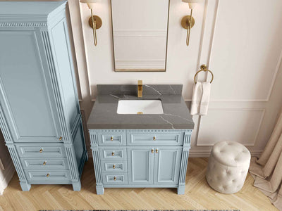 Paris 36 in. W x 22 in. D Center Sink Bathroom Vanity