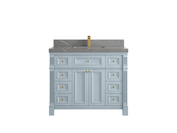 Paris 42 in. W x 22 in. D Single Sink Bathroom Vanity - photo 32