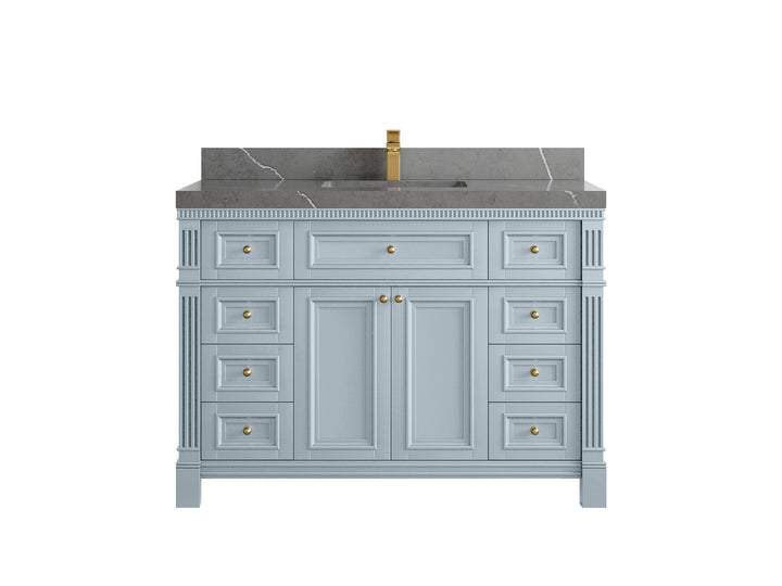 Paris 48 in. W x 22 in. D Single Sink Bathroom Vanity - photo 34