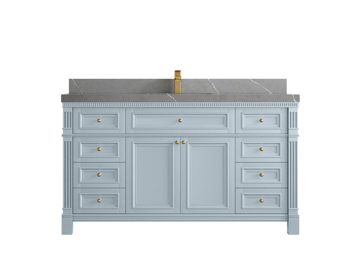 Paris 60 in. W x 22 in. D Single Sink Bathroom Vanity - photo 34