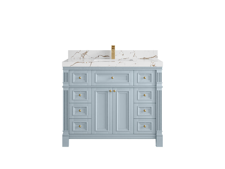 Paris 42 in. W x 22 in. D Single Sink Bathroom Vanity - photo 34