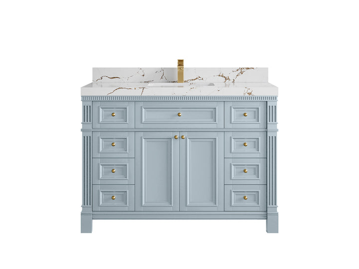 Paris 48 in. W x 22 in. D Single Sink Bathroom Vanity - photo 36