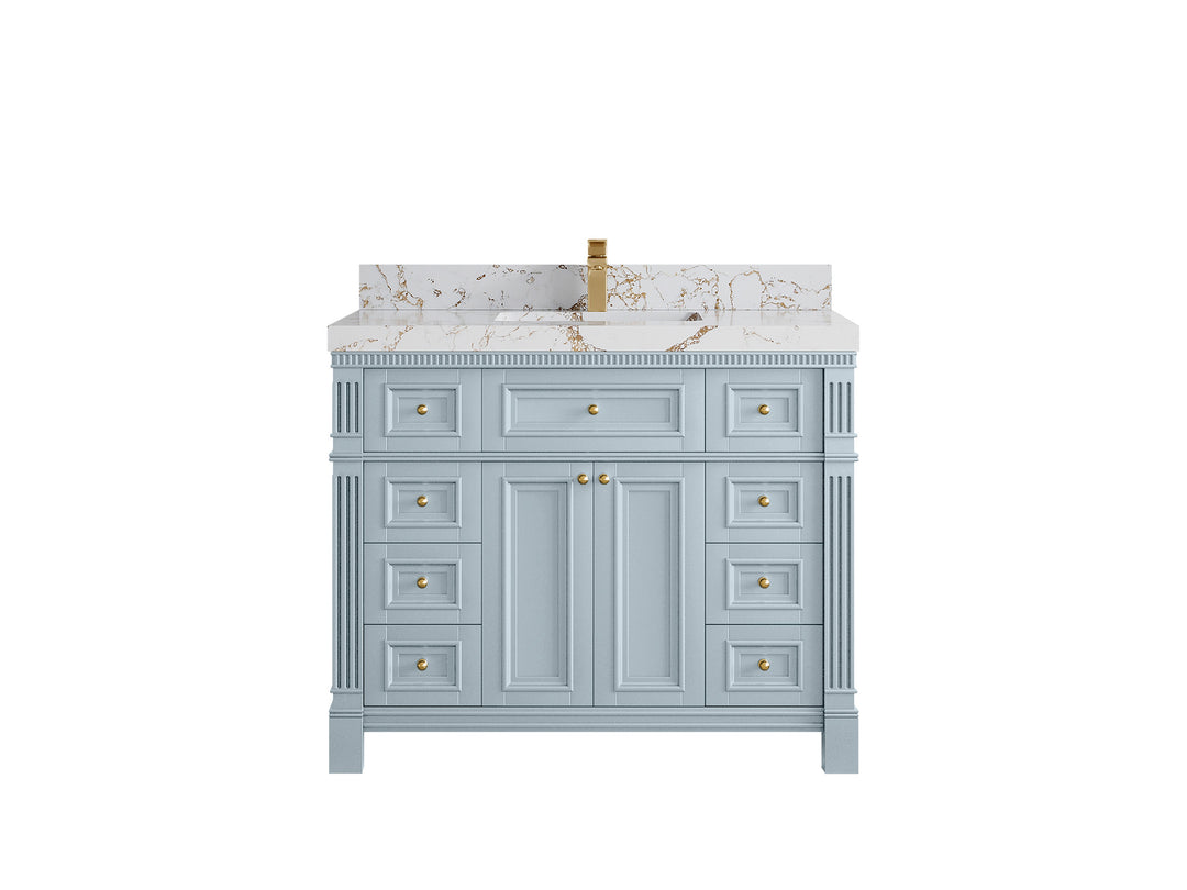 Paris 42 in. W x 22 in. D Single Sink Bathroom Vanity
