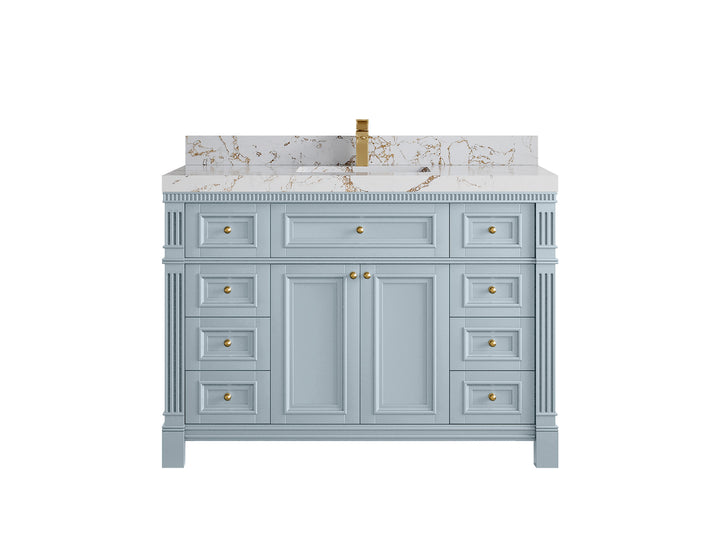 Paris 48 in. W x 22 in. D Single Sink Bathroom Vanity - photo 38