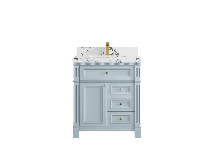 Paris 30 in. W x 22 in. D Single Sink Bathroom Vanity - photo 38