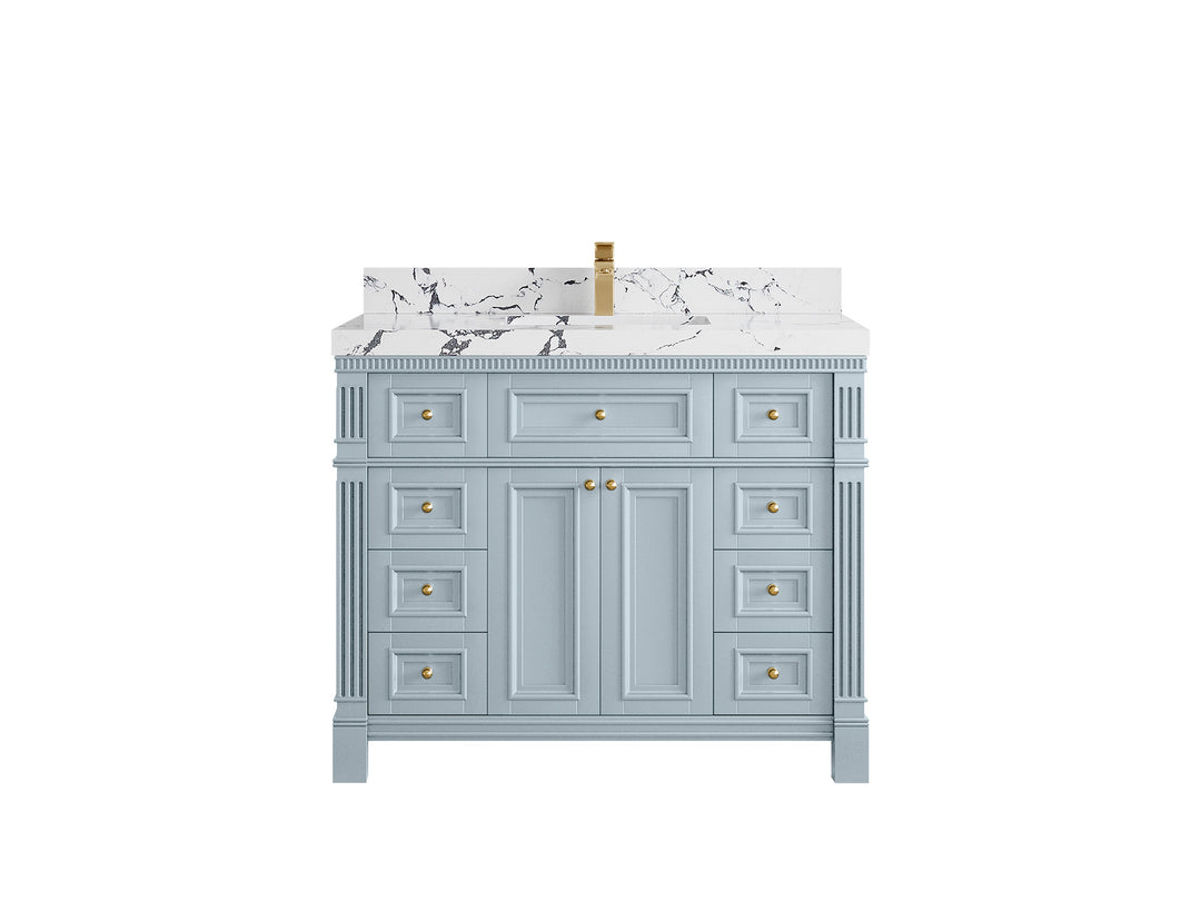 Paris 42 in. W x 22 in. D Single Sink Bathroom Vanity