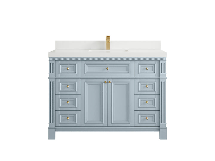 Paris 48 in. W x 22 in. D Single Sink Bathroom Vanity - photo 44