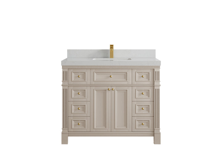 Paris 42 in. W x 22 in. D Single Sink Bathroom Vanity - photo 24
