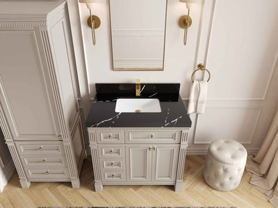 Paris 36 in. W x 22 in. D Center Sink Bathroom Vanity