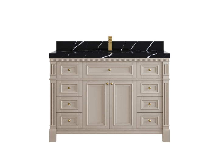 Paris 48 in. W x 22 in. D Single Sink Bathroom Vanity - photo 8