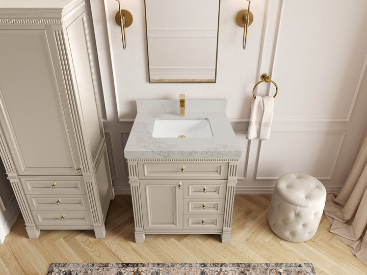 Paris 30 in. W x 22 in. D Single Sink Bathroom Vanity - photo 13