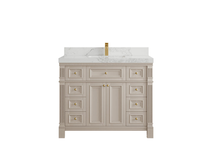 Paris 42 in. W x 22 in. D Single Sink Bathroom Vanity - photo 14