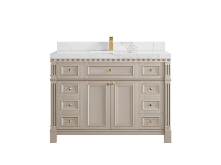 Paris 48 in. W x 22 in. D Single Sink Bathroom Vanity - photo 14