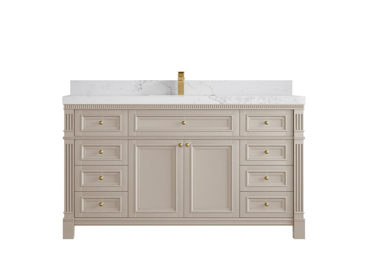 Paris 60 in. W x 22 in. D Single Sink Bathroom Vanity - photo 14