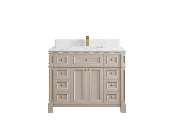 Paris 42 in. W x 22 in. D Single Sink Bathroom Vanity - photo 20