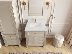 Paris 30 in. W x 22 in. D Single Sink Bathroom Vanity - photo 30