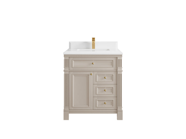 Paris 30 in. W x 22 in. D Single Sink Bathroom Vanity - photo 28