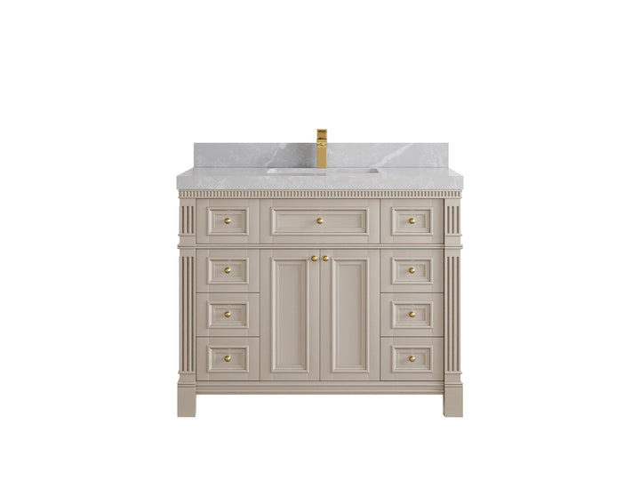Paris 42 in. W x 22 in. D Single Sink Bathroom Vanity - photo 32