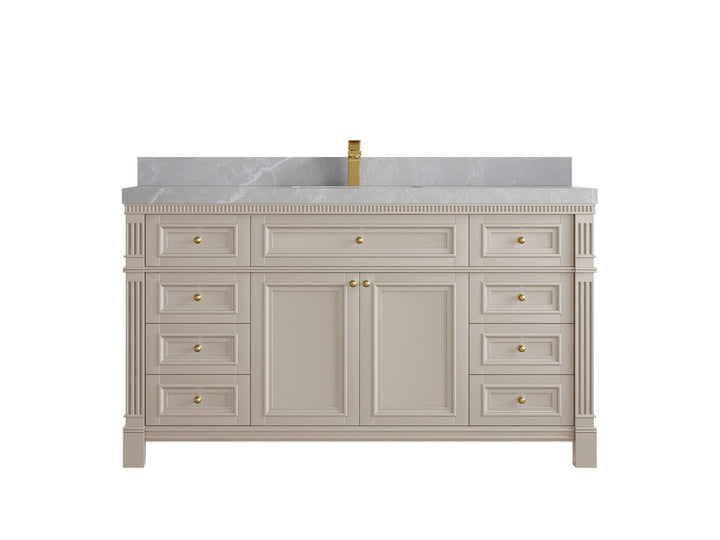 Paris 60 in. W x 22 in. D Single Sink Bathroom Vanity - photo 32