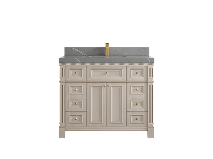 Paris 42 in. W x 22 in. D Single Sink Bathroom Vanity - photo 34