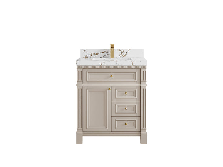 Paris 30 in. W x 22 in. D Single Sink Bathroom Vanity - photo 36